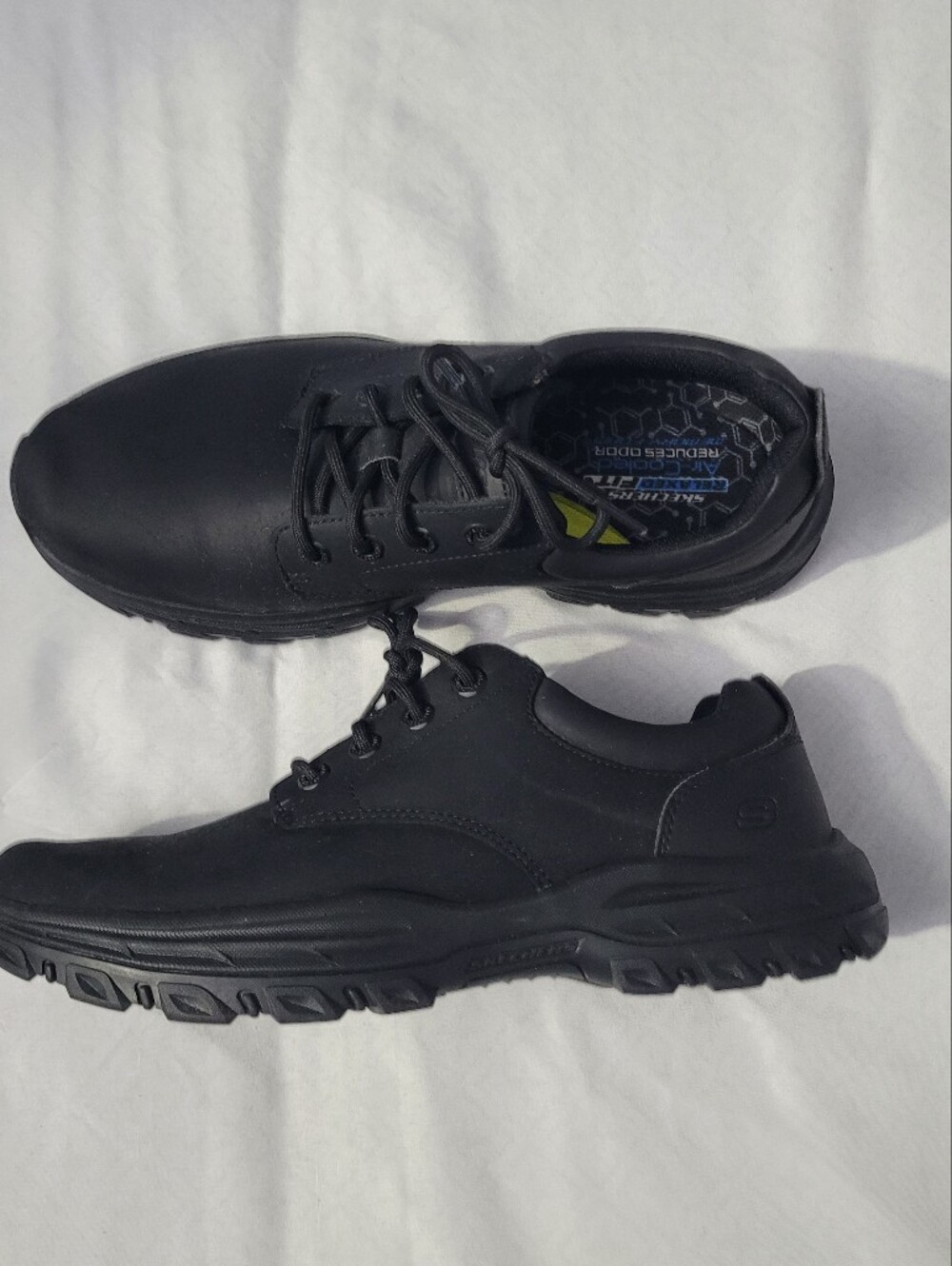Skechers Men's Black Work Sneakers